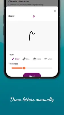 Hand Writing android App screenshot 11