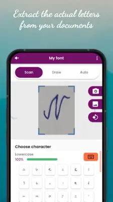 Hand Writing android App screenshot 12